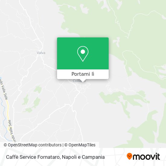 Mappa Caffè Service Fornataro