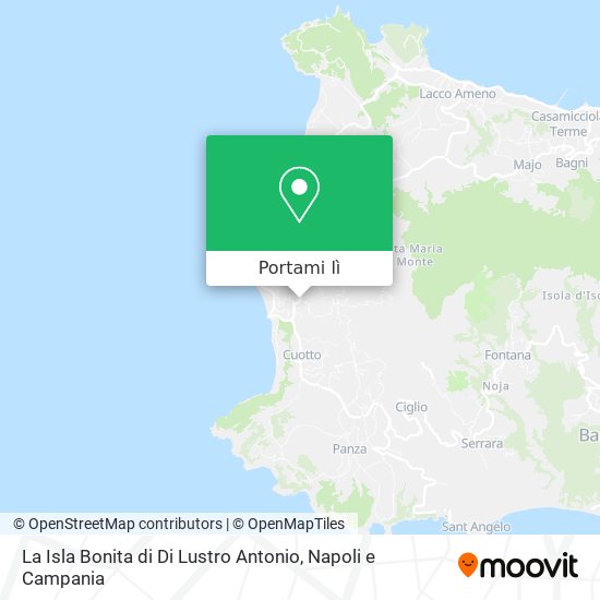 Mappa La Isla Bonita di Di Lustro Antonio