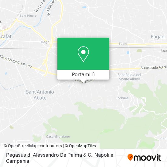 Mappa Pegasus di Alessandro De Palma & C.