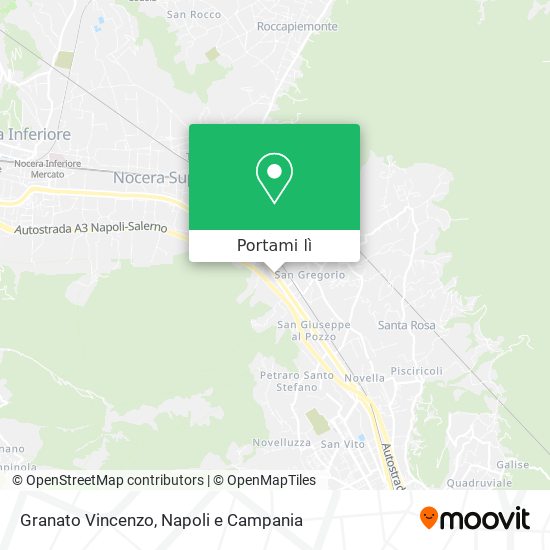 Mappa Granato Vincenzo