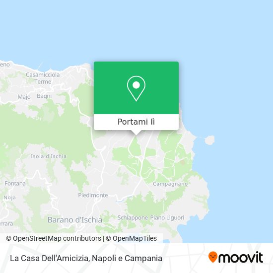 Mappa La Casa Dell'Amicizia