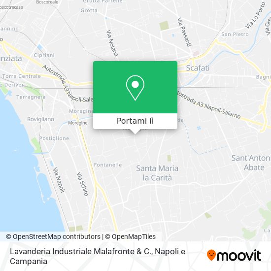 Mappa Lavanderia Industriale Malafronte & C.