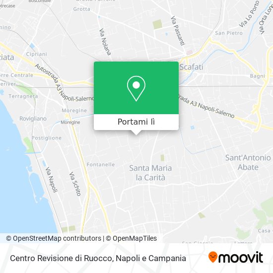 Mappa Centro Revisione di Ruocco