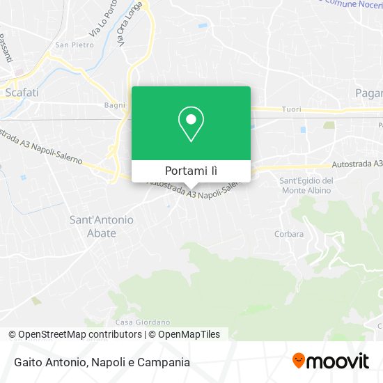 Mappa Gaito Antonio
