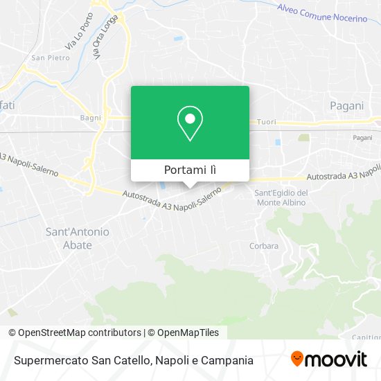 Mappa Supermercato San Catello