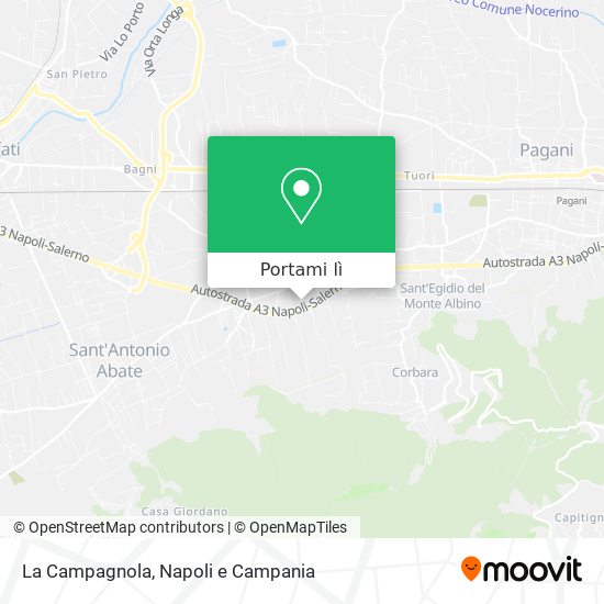 Mappa La Campagnola