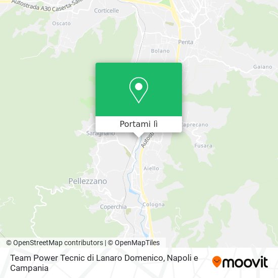Mappa Team Power Tecnic di Lanaro Domenico