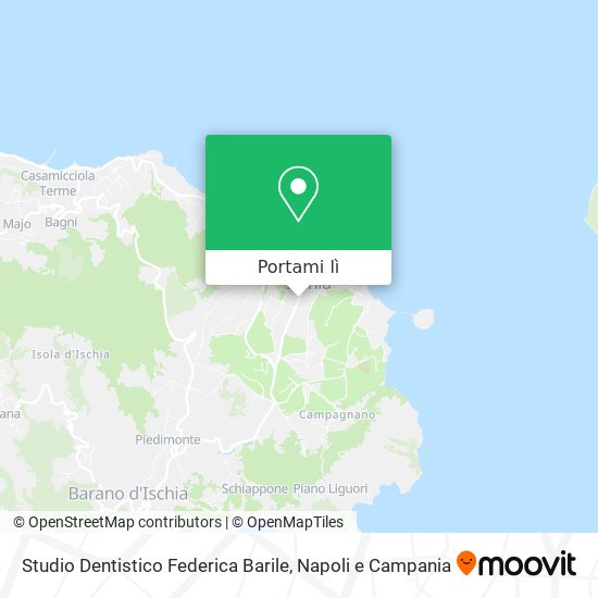 Mappa Studio Dentistico Federica Barile
