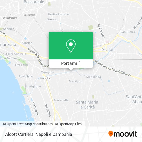 Mappa Alcott Cartiera