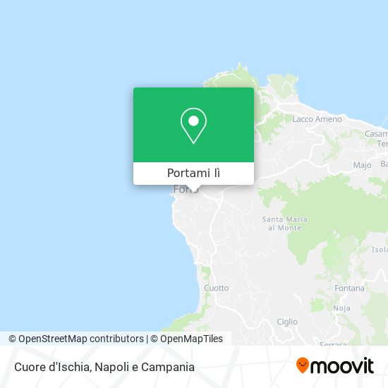 Mappa Cuore d'Ischia