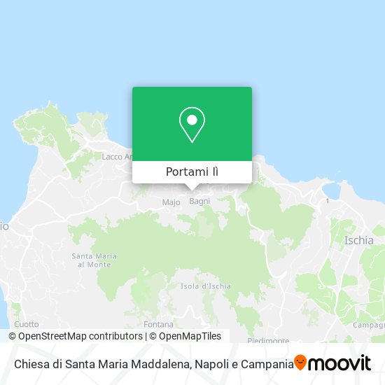 Mappa Chiesa di Santa Maria Maddalena