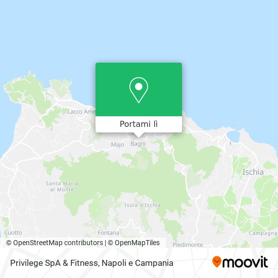 Mappa Privilege SpA & Fitness