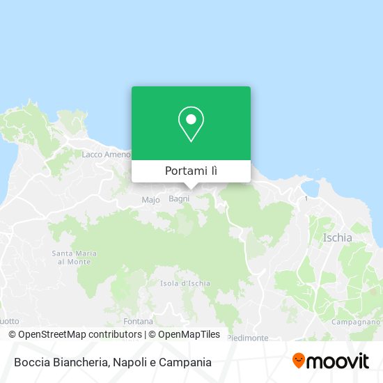 Mappa Boccia Biancheria
