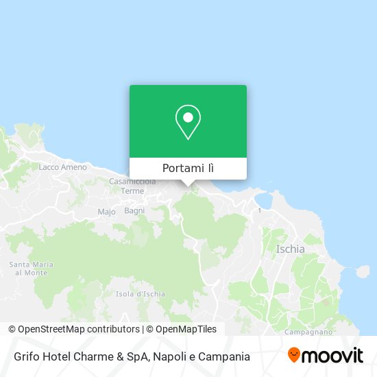 Mappa Grifo Hotel Charme & SpA