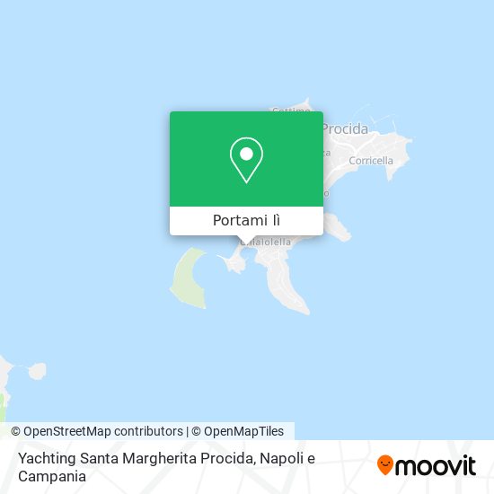 Mappa Yachting Santa Margherita Procida