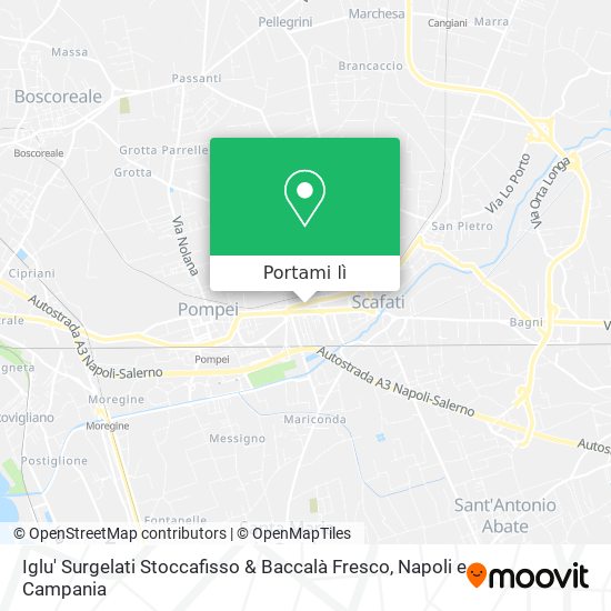 Mappa Iglu' Surgelati Stoccafisso & Baccalà Fresco