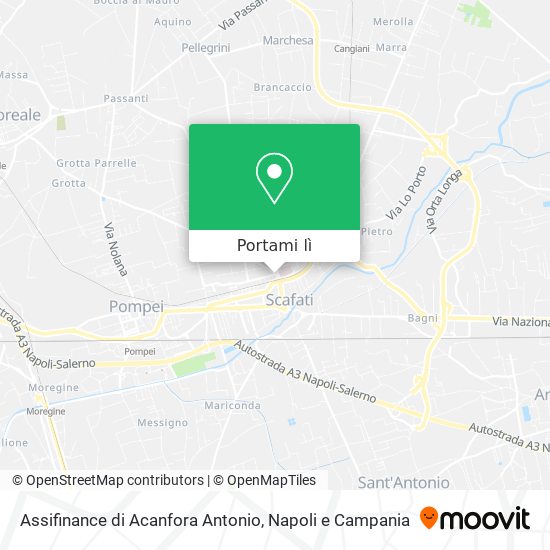 Mappa Assifinance di Acanfora Antonio