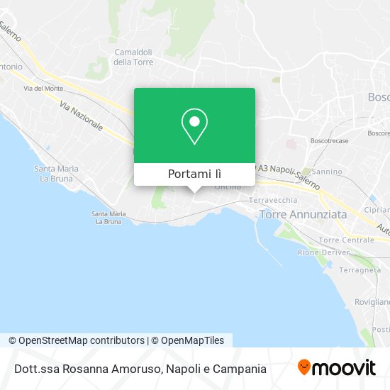 Mappa Dott.ssa Rosanna Amoruso