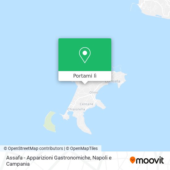 Mappa Assafa - Apparizioni Gastronomiche