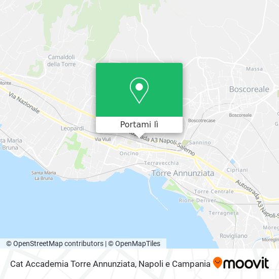 Mappa Cat Accademia Torre Annunziata