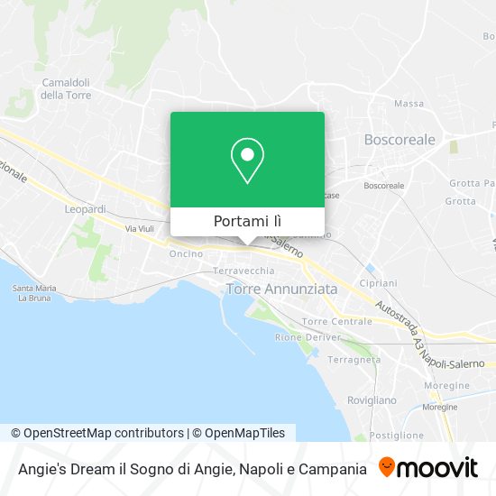 Mappa Angie's Dream il Sogno di Angie