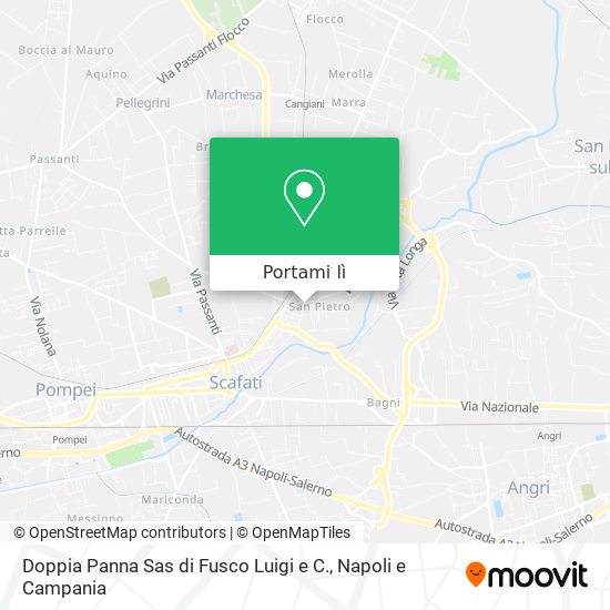 Mappa Doppia Panna Sas di Fusco Luigi e C.