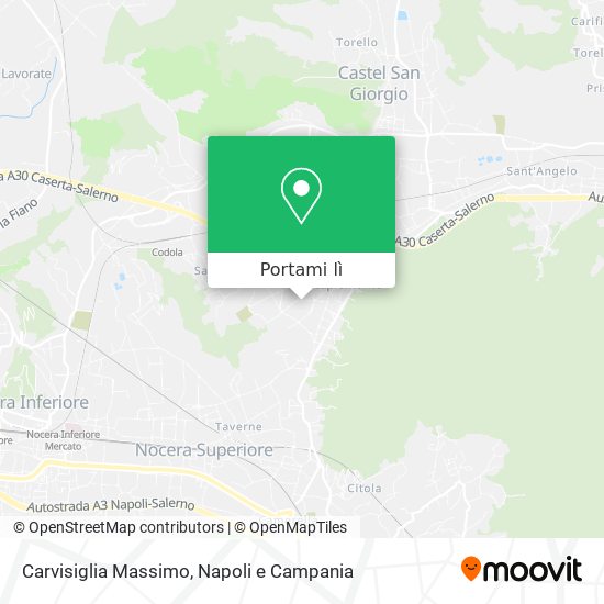 Mappa Carvisiglia Massimo