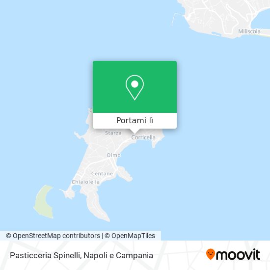 Mappa Pasticceria Spinelli