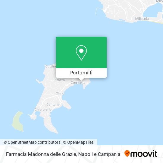 Mappa Farmacia Madonna delle Grazie