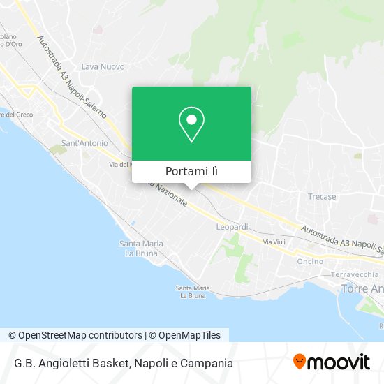 Mappa G.B. Angioletti Basket