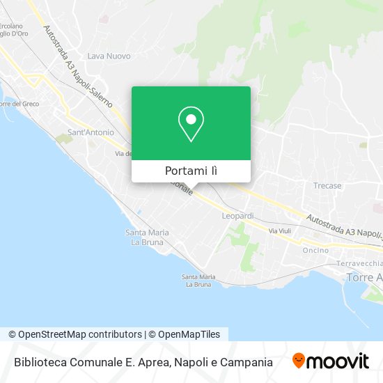 Mappa Biblioteca Comunale E. Aprea
