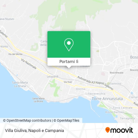 Mappa Villa Giuliva