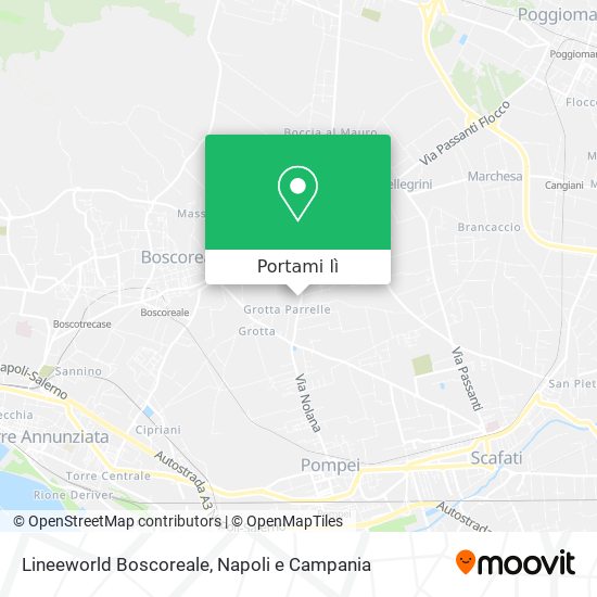 Mappa Lineeworld Boscoreale