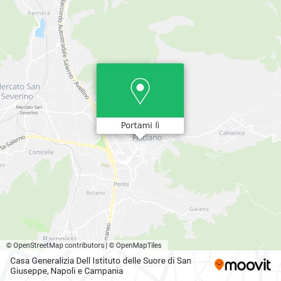 Mappa Casa Generalizia Dell Istituto delle Suore di San Giuseppe