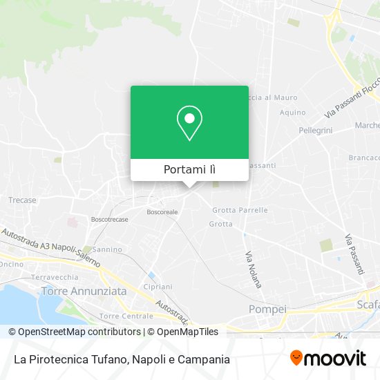 Mappa La Pirotecnica Tufano