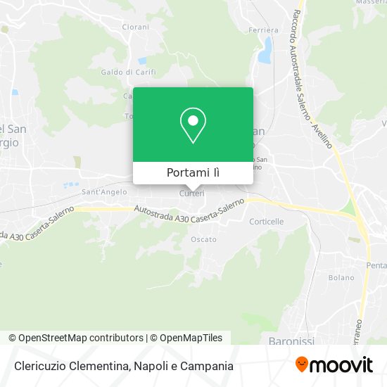Mappa Clericuzio Clementina