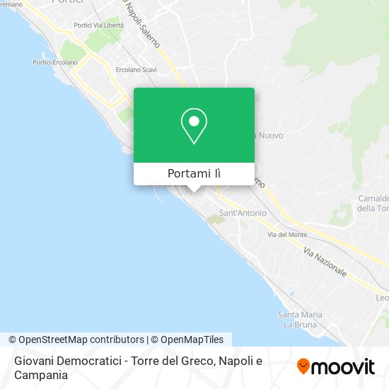 Mappa Giovani Democratici - Torre del Greco