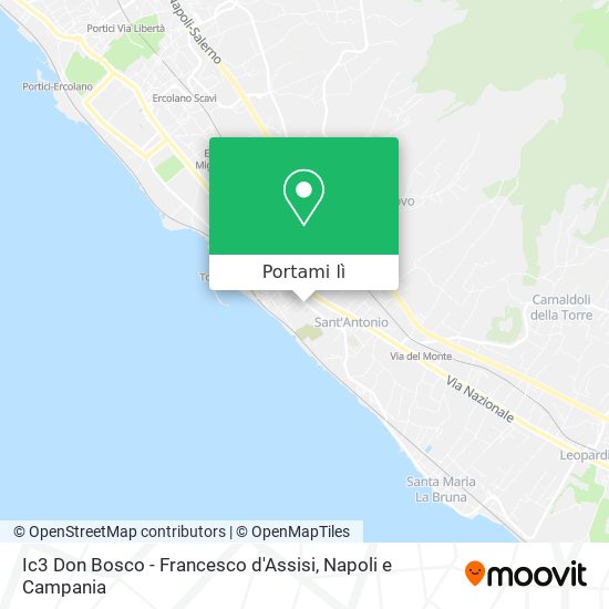 Mappa Ic3 Don Bosco - Francesco d'Assisi