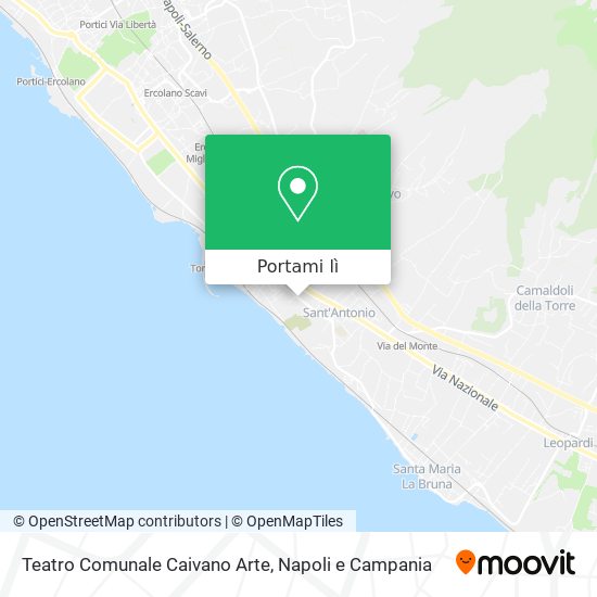 Mappa Teatro Comunale Caivano Arte