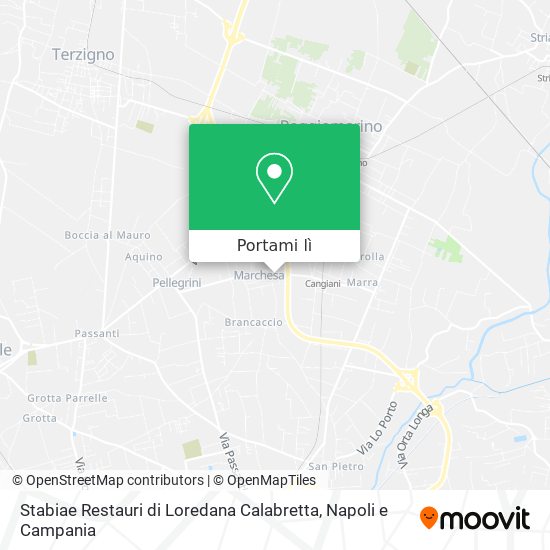 Mappa Stabiae Restauri di Loredana Calabretta