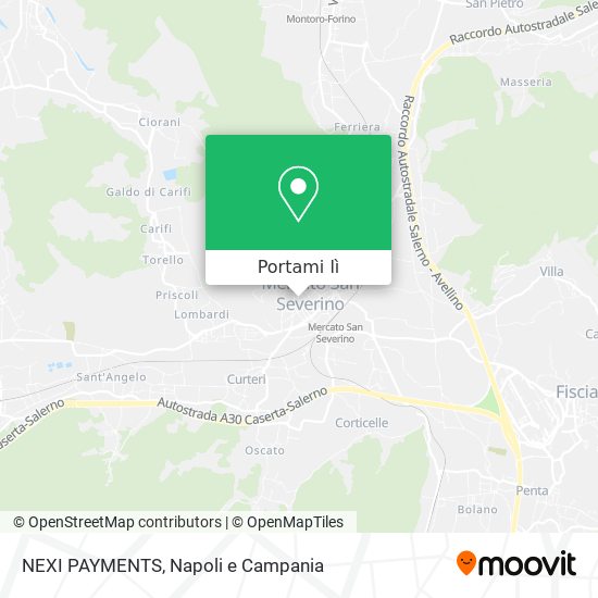 Mappa NEXI PAYMENTS
