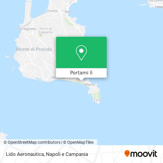 Mappa Lido Aeronautica