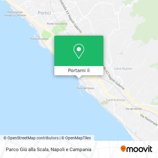 Mappa Parco Giù alla Scala