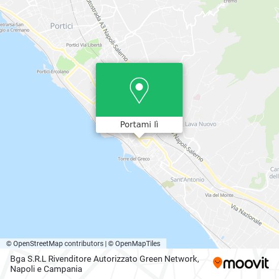 Mappa Bga S.R.L Rivenditore Autorizzato Green Network