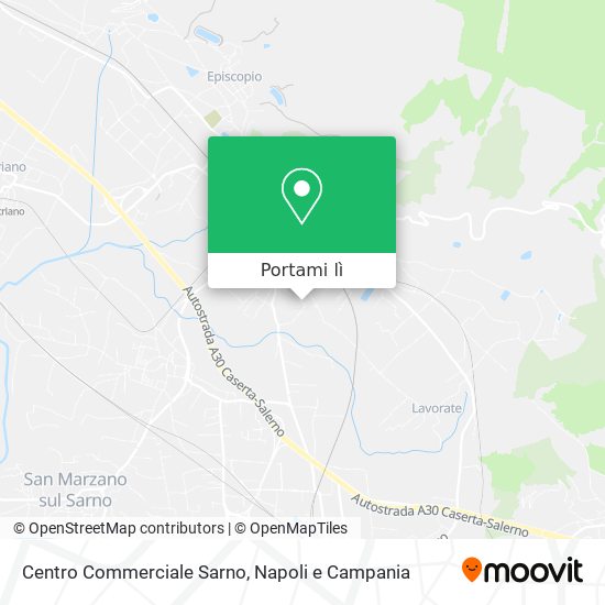 Mappa Centro Commerciale Sarno