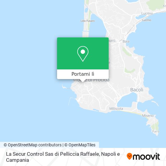 Mappa La Secur Control Sas di Pelliccia Raffaele
