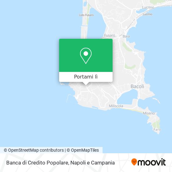 Mappa Banca di Credito Popolare