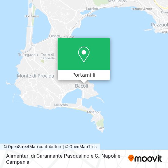 Mappa Alimentari di Carannante Pasqualino e C.