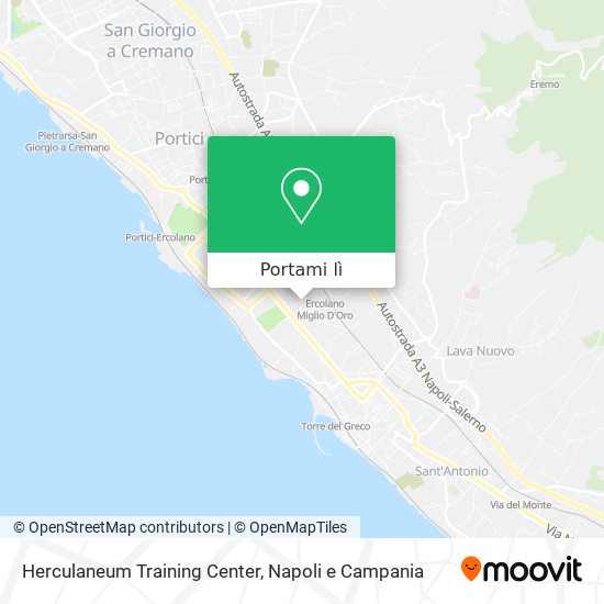 Mappa Herculaneum Training Center