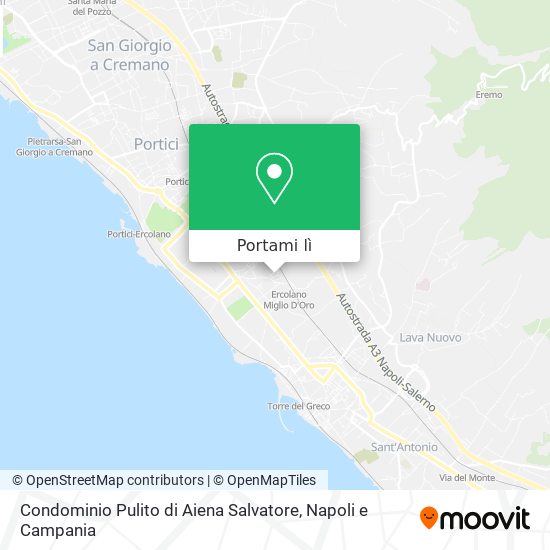 Mappa Condominio Pulito di Aiena Salvatore
